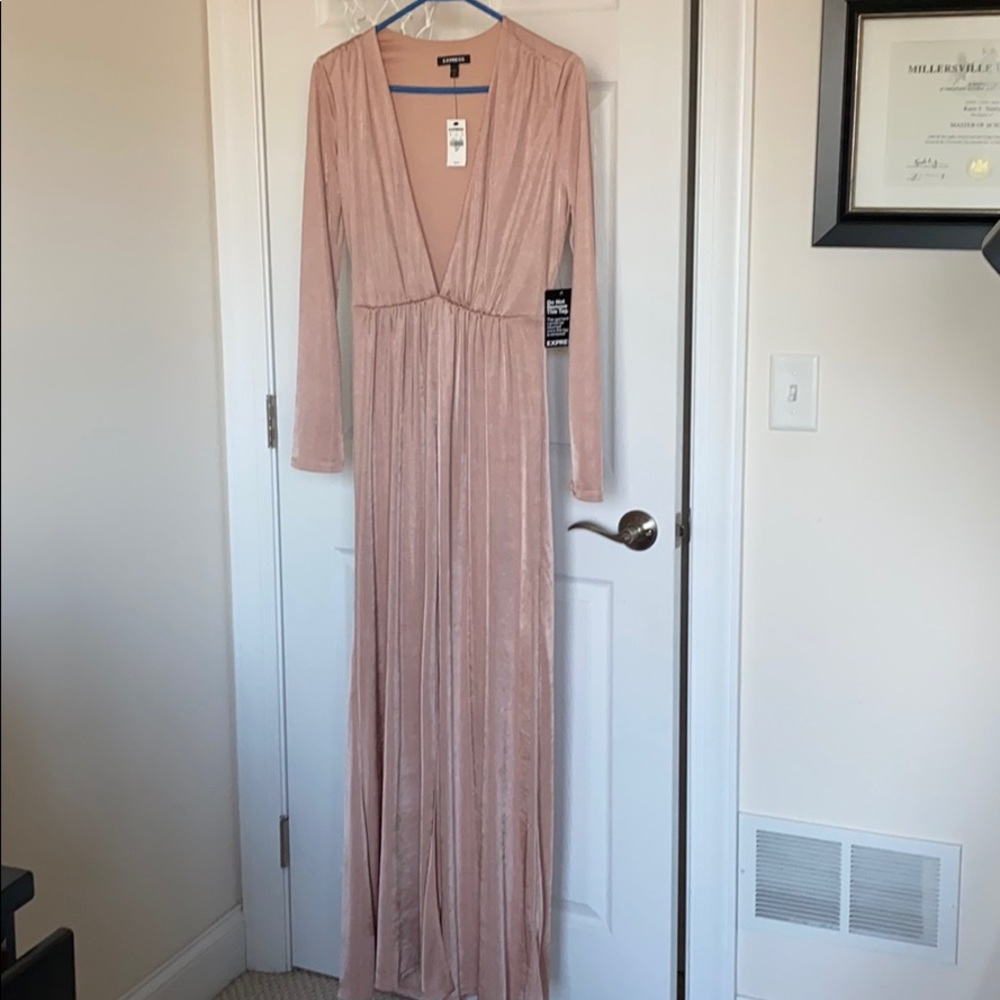 Express Pink maxi dress